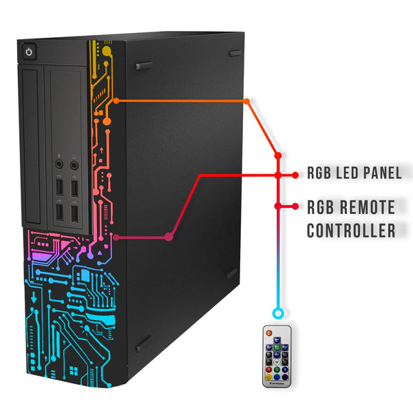 Restored TechMagnet Gaming PC Desktop,Intel Core i7,Siwa 8,GT 1030 4GB DDR4,16GB RAM,480GB SSD + 2TB HDD,MTG Gaming Kit with MTG Webcam,WiFi,Win 11 Home (Renewed)