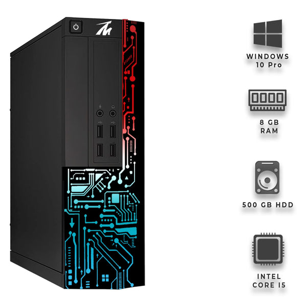 TechMagnet Siwa 8 Desktop PC, Intel Core i5/i7, 8GB/16GB RAM, 22