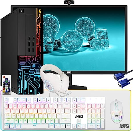 Computer Desktop PC, TechMagnet Siwa 3, Gaming Kit Windows 10 Pro