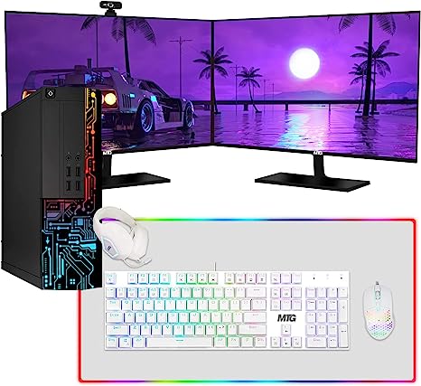 Computer Desktop PC, TechMagnet Siwa 3, Gaming Kit Windows 10 Pro